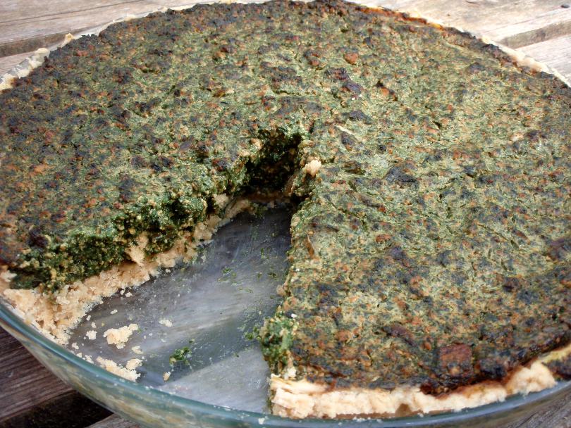 Tofu on monikäyttöistä, siitä voi tehdä pinaatin kera piirakantäytteen. 