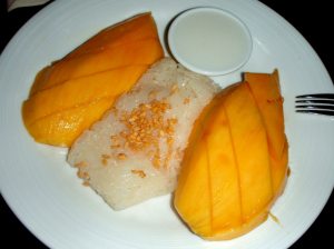 sticky rice mango