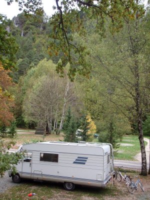 Bledin leirintäalue.