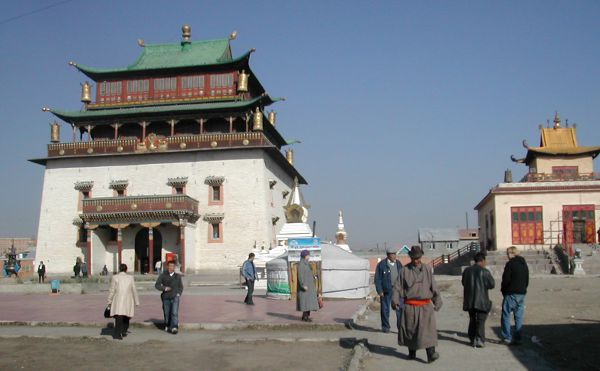 Temppelialue Ulan Batorissa. 