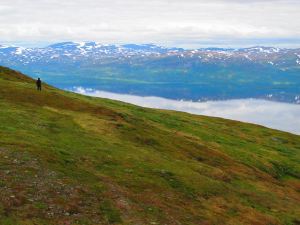Näkymää Torniojärvelle. 