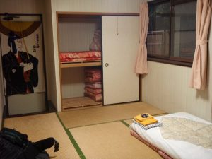 Huoneeni Fuji Hakone Guest Housessa. 