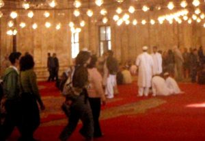 Muhamed Alin moskeijassa Kairossa. 