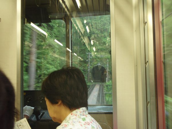 Vaunussa matkalla ylemmäs Gõraan. 