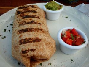 Burrito Meksikon Tulumissa. 