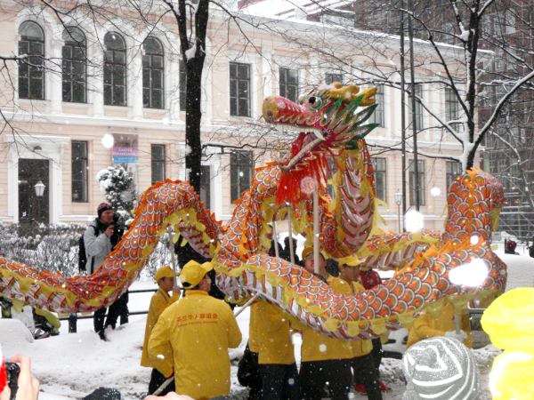 Kiinalainen uusivuosi Helsingissä. 