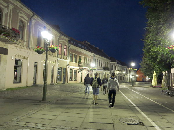 Kaunasin vanha kaupunki. 