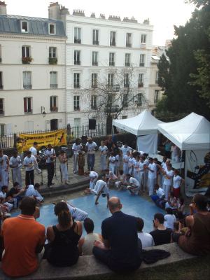 Montmartrella löysin capoeira jamit. 