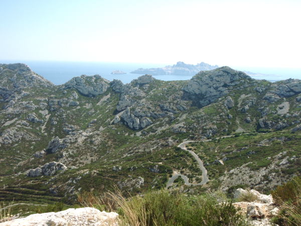 Jotain saariakin näytti Sormioun lahden takana sijaitsevan. 