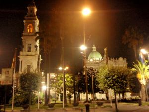 Pompein ydinkeskusta vaikutti olevan aukio, jossa nämä kirkot olivat.