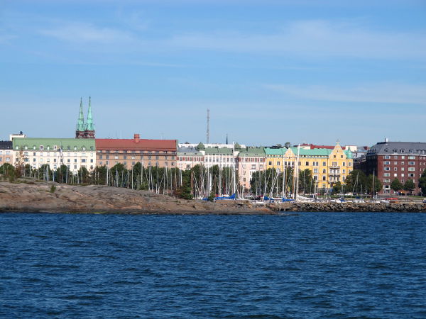 Kaivopuiston taloja. 