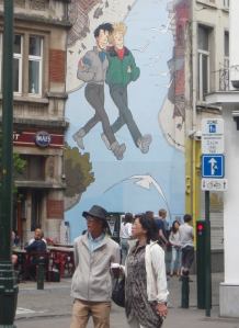 turistit brysselissä