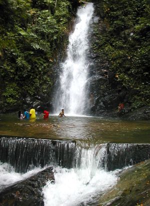 Vesiputous Langkawilla. 