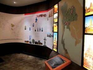 Perinteisiä museoseiniä. 