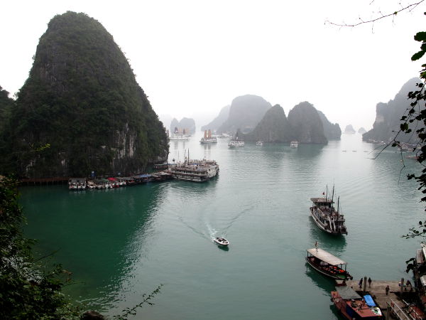 Hang Hung Sotin edustalle näkymä. 