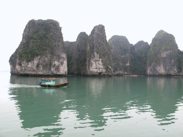 Pieni vene ja karstit. 