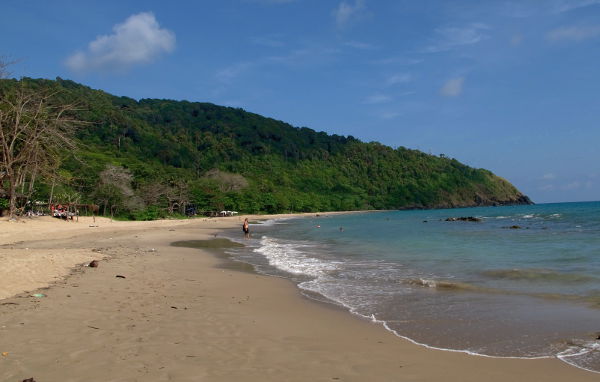 Bamboo Bay on Koh Lantan rannoista eteläisin. 