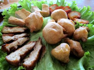 Chew Xin Jain kasvisproteiinilautanen. 