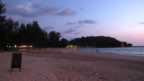 Klong Daon eteläpää. 