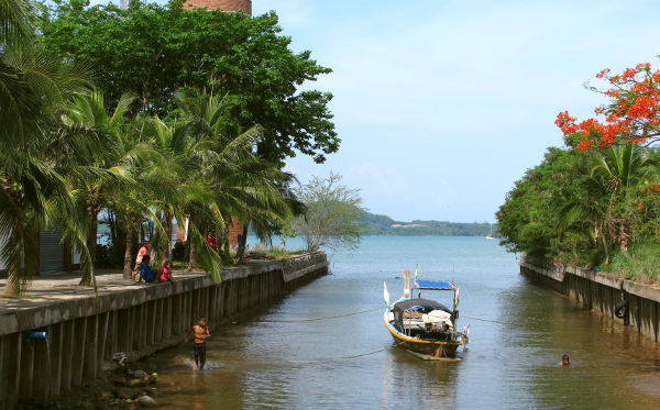 Kanava Lanta Old Townissa. 