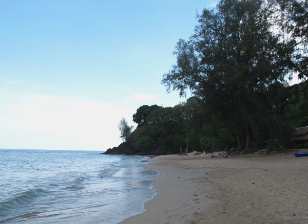 Long Beachin pohjoispää. 