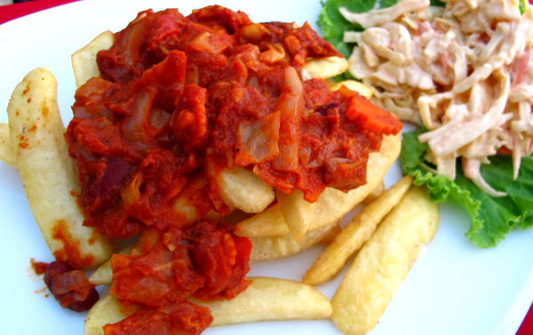 Perunalohkot Koala Barissa. 