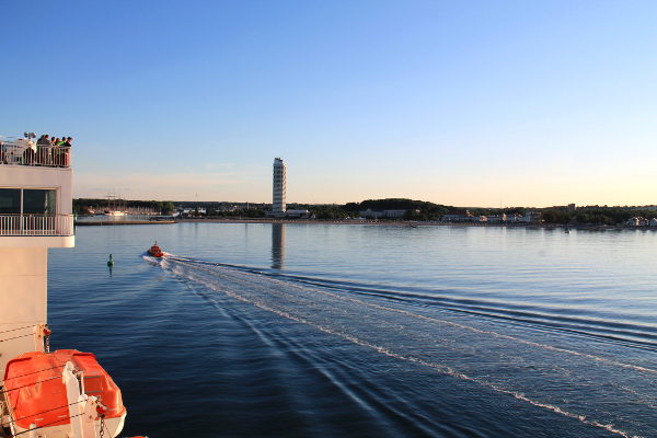 Kohti Travemündeä. 