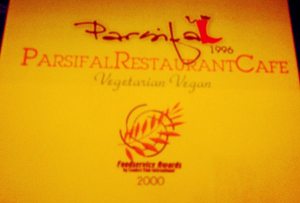 Parsifalin menun kansi. 