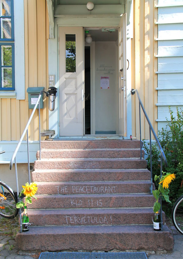 Rauhanaseman portaat. 