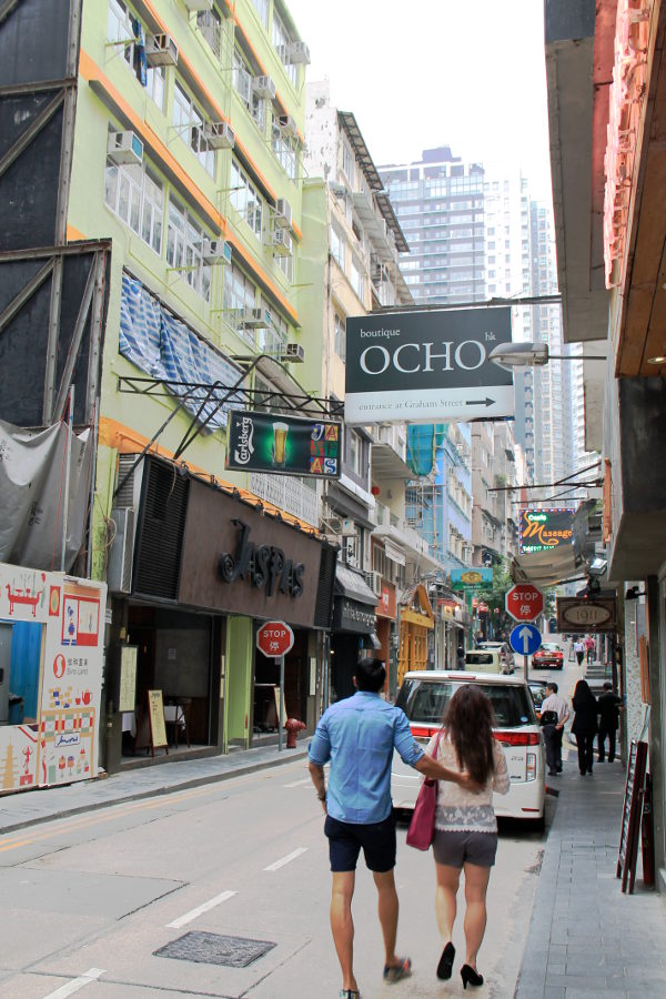 Sohon kaupunginosasta löytyy kivoja puoteja ja ravintoloita. 