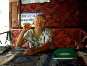 Majapaikkamme Mama Krabin Tonsailla Thaimaassa. 