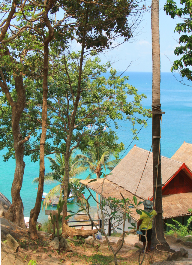 Ao Muang näkyvillä. 