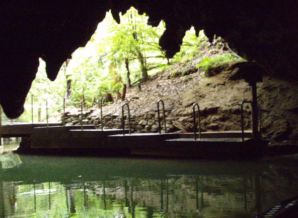 Waitomon luolan loppupää. 