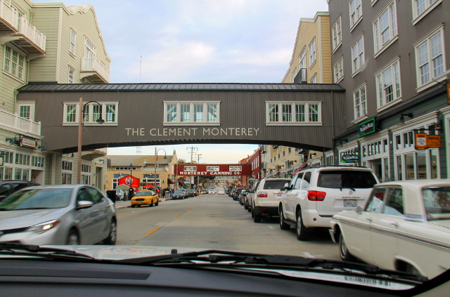 Fisherman´s Wharfin aluetta rannalla. 
