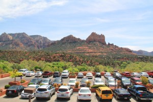 Maisemaparkkipaikka. 