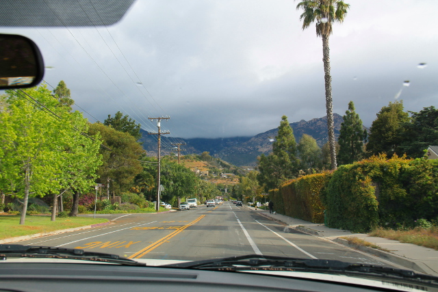 Suunnilleen tämän verran näin Santa Barbaraa, vaikka siellä vietimmekin kaksi yötä. 