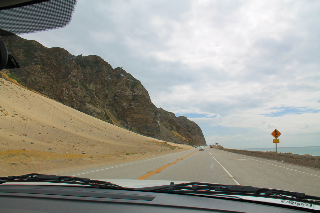 Tietä ennen Malibua. 