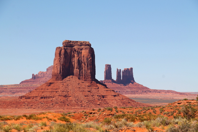 monument valleyn maisemaa