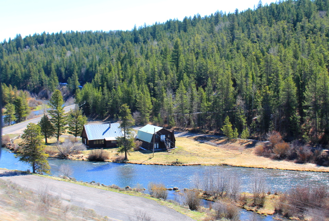 Kovin suomalaisen näköistä maisemaa Idahossa. 