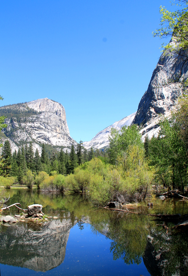 Mirror Lake. 