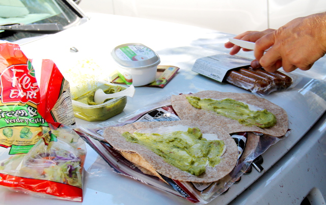 Sitten vielä guacamolea. Valmisguacamole on kätevä herkku, toiset vaan maistuvat kunnolliselle kun toiset taas eivät. 