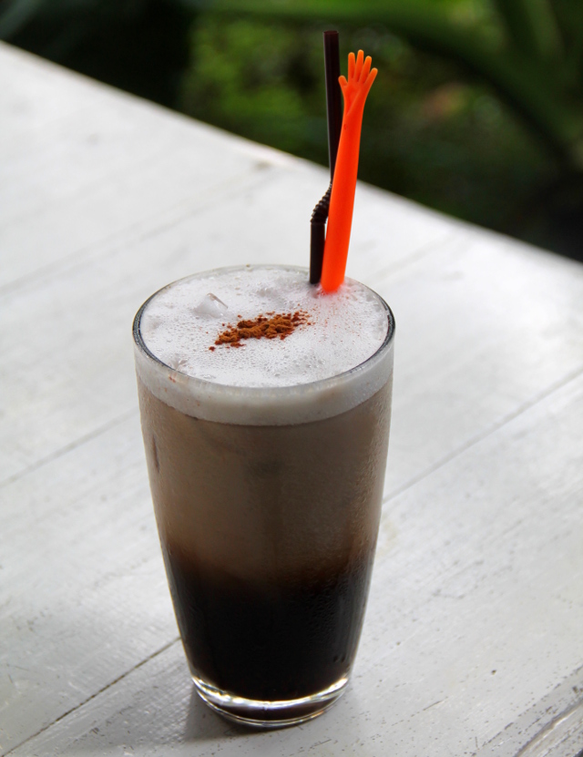 Tilasin melkein aina jäälatten kaakaolla tai kanelilla. 