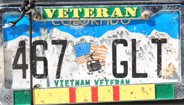 Coloradon veteraanirekkari. 