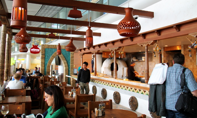 Seremetjevon uzbekistanilainen ravintola. 