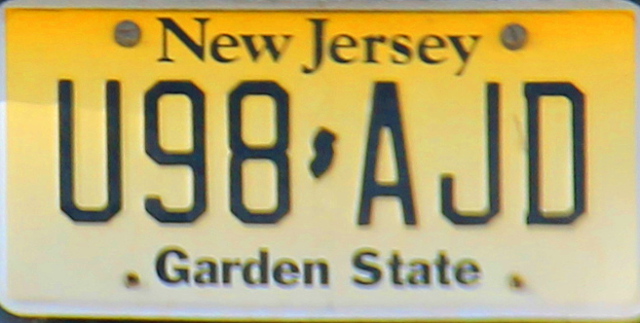 New Jersey Garden State. 