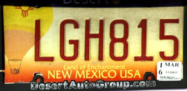 Uuden Meksikon kuumailmapallo. 