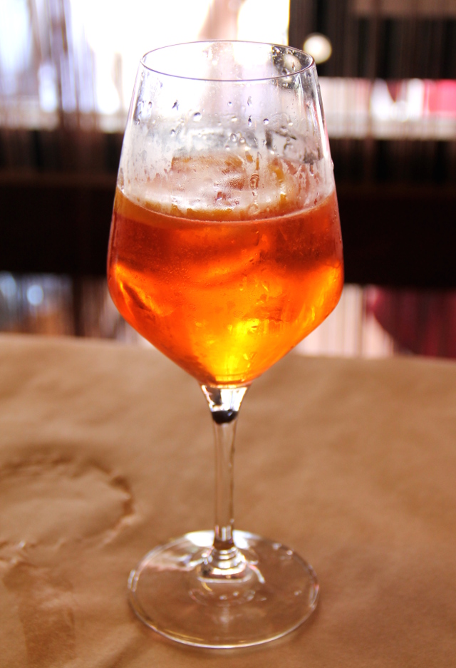 Aperol spritz on hyvää.