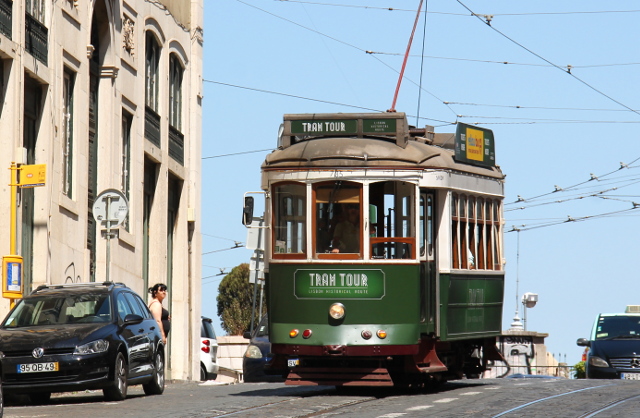 raitiovaunu lissabonissa