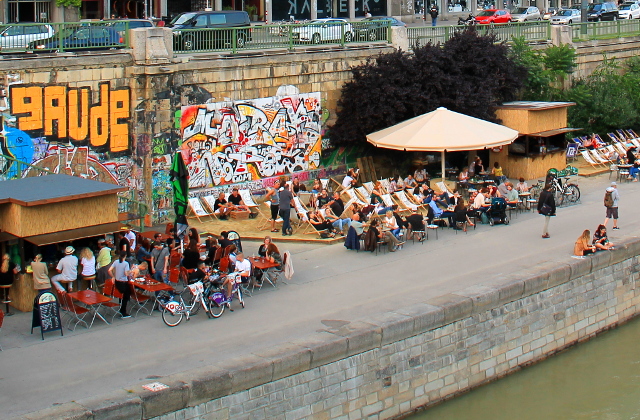 Tonavan vartta Wienissä. 