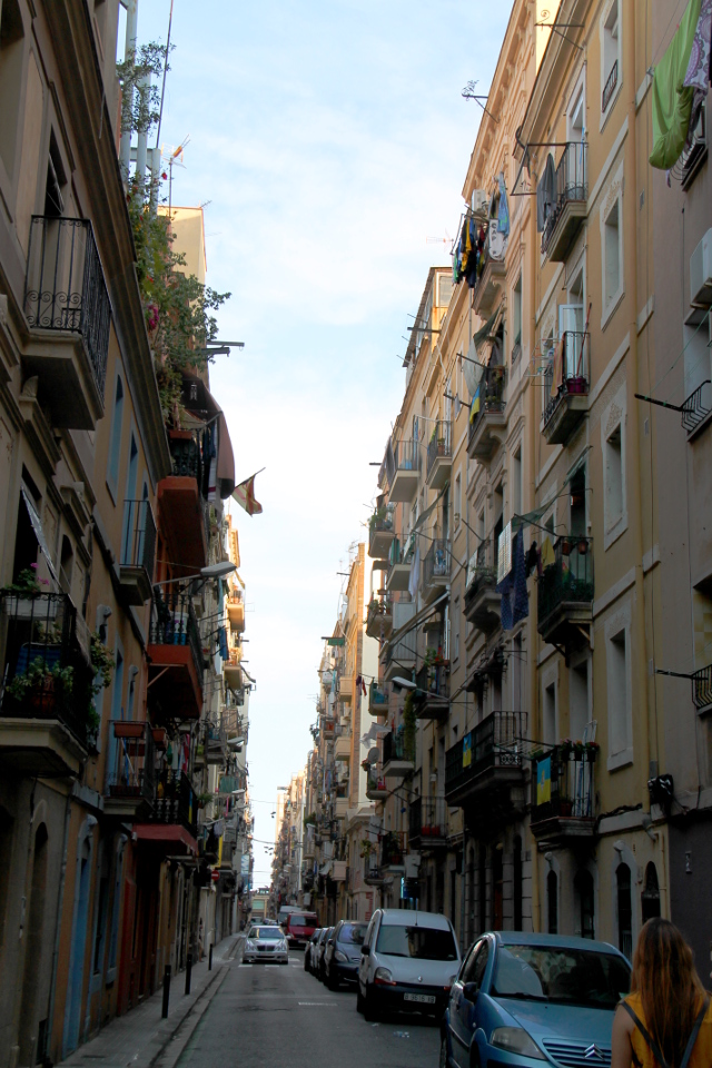 Kuja Barcelonetassa.